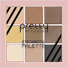 Eyeshadow Palette - Pretty By Flormar Eye Shadow Palette — photo N2