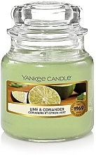 Fragrances, Perfumes, Cosmetics Scented Candle in Jar - Yankee Candle Lime & Coriander