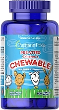 Fragrances, Perfumes, Cosmetics Multivitamin Complex for Children - Puritan's Pride Pre-Speed Children's Multivitamin Chewables