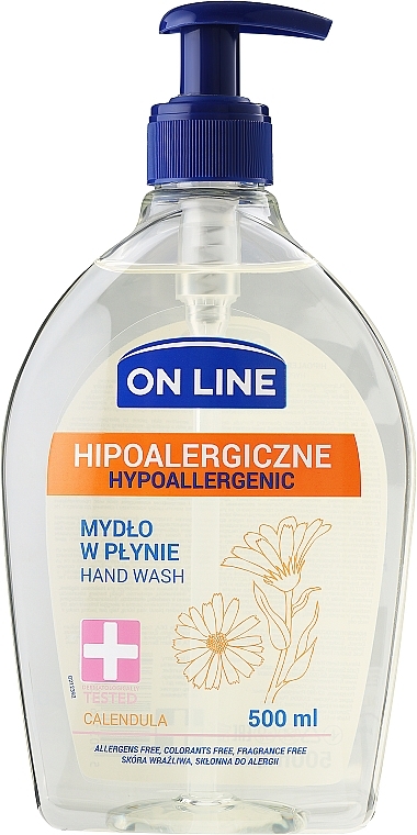 Liquid Soap - On Line Hypoallergenic Calendula Soap — photo N1