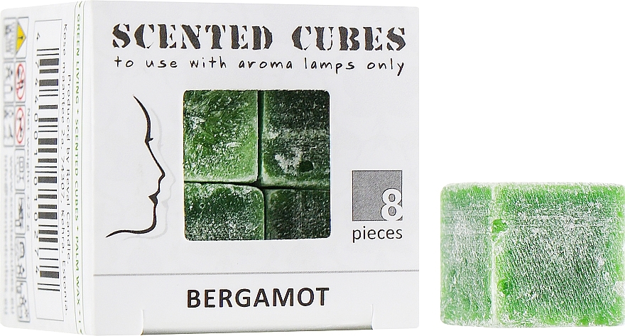 Scented Cubes "Bergamot" - Scented Cubes Bergamot Candle — photo N1