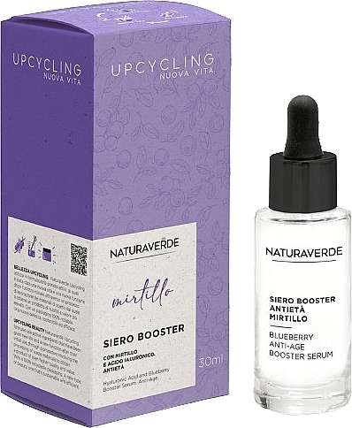 Anti-Aging Face Serum - Naturaverde Bluberry Anti-Age Booster Serum — photo N1