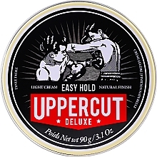 Fragrances, Perfumes, Cosmetics Hair Styling Cream - Uppercut Deluxe Barbers Collection Easy Hold 