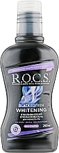 Fragrances, Perfumes, Cosmetics Whitening Mouthwash - R.O.C.S. Whitening Black Edition