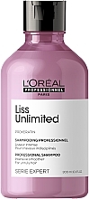 Keratin Dry & Unruly Hair Shampoo - L'Oreal Professionnel Liss Unlimited Prokeratin Shampoo — photo N1