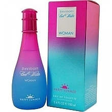 Fragrances, Perfumes, Cosmetics Davidoff Cool Water Happy Summer Woman - Eau de Toilette (tester with cap)