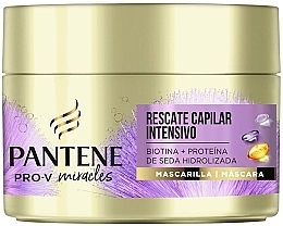 Fragrances, Perfumes, Cosmetics Repairing Hair Mask - Pantene Pro-V Miracles Intense Hair Rescue