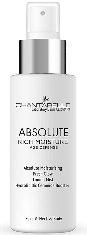 Toning Face, Body & Hair Spray - Chantarelle Absolute Rich Moisture — photo N1