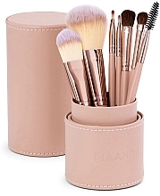 Fragrances, Perfumes, Cosmetics Makeup Brush Set in Case, 7 pcs - Zoe Ayla 7-Piece Makeup Brush Set