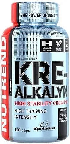 Crealkalin Food Supplement, capsules - Nutrend Kre-Alkalyn 750 — photo N1