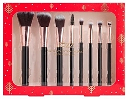 Makeup Brush Set, 8 pcs - Jozz Brush Collection — photo N1