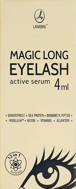 Lash Serum - Lambre Magic Long Eyelash Active Serum — photo N2