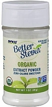 Organic Stevia Extract Powder - Now Foods Better Stevia Extract Powder Organic — photo N1
