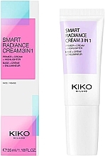 Fragrances, Perfumes, Cosmetics 3-in-1 Moisturizing Cream, Primer & Illuminator - Kiko Milano Smart Radiance Cream 3in1