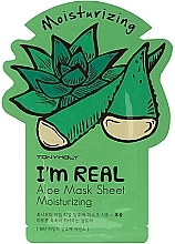 Fragrances, Perfumes, Cosmetics Moisturizing Sheet Mask - Tony Moly I'm Real Aloe