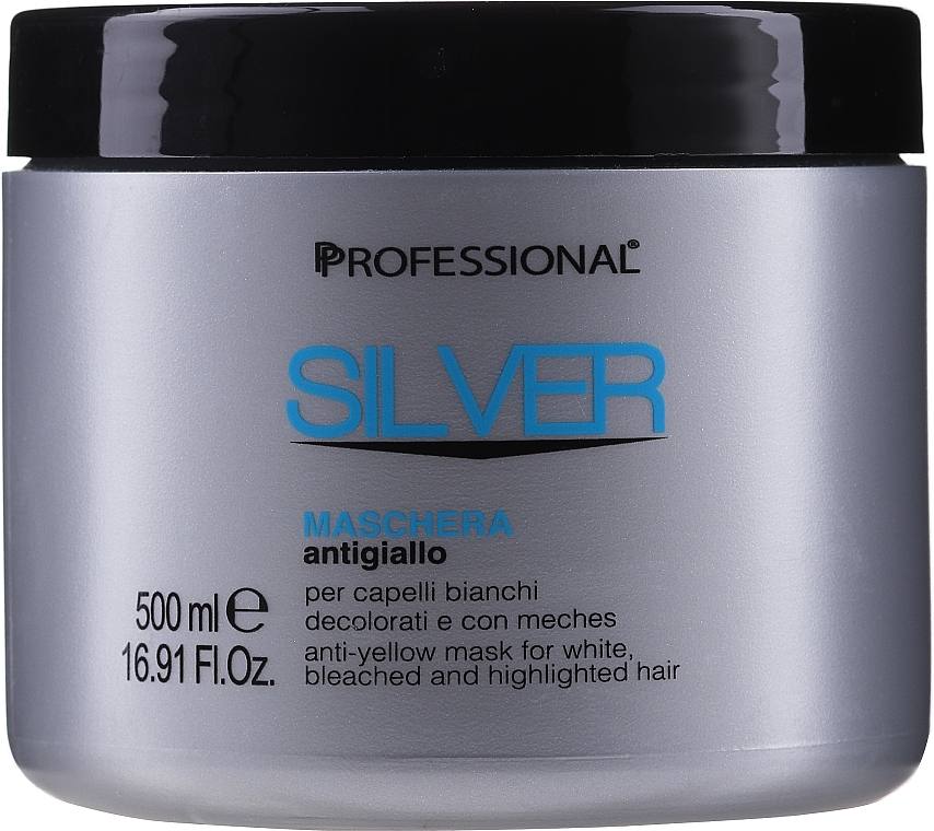 Anti-Yellow Mask - Professional Silver Hair Mask — photo N1