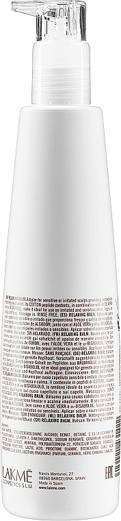 Relaxing Conditioner - Lakme K.Therapy Sensitive Relaxing Balm — photo N10