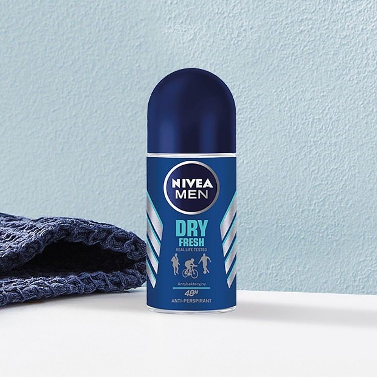 Roll-On Antiperspirant - NIVEA Dry Fresh Men Deodorant — photo N2