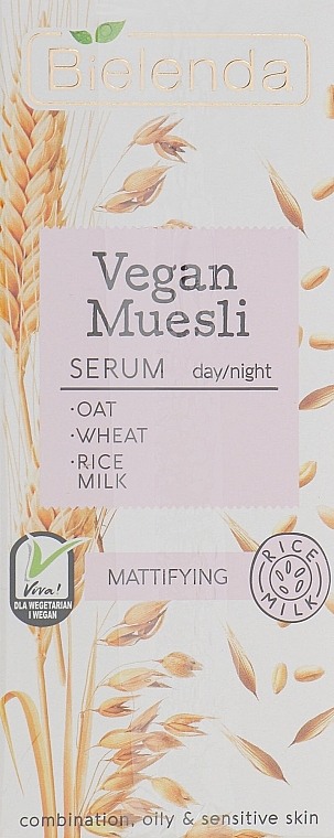 Matte Face Serum - Bielenda Vegan Muesli Serum — photo N5