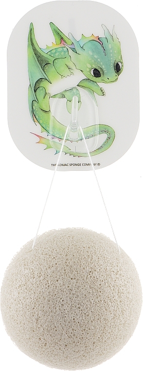 Sponge - The Konjac Sponge Company Facial Sponge and Hook Dragon Green Clay — photo N2