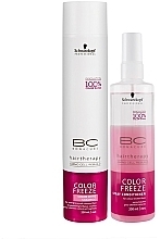 Fragrances, Perfumes, Cosmetics Set - Schwarzkopf Professional Bonacure Color Freeze Kit (shm/250ml + cond/200ml)