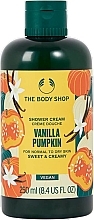 Fragrances, Perfumes, Cosmetics Vanilla & Pumpkin Shower Cream - The Body Shop Vanilla Pumpkin Shower Cream