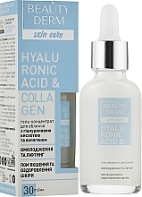 Facial Gel Concentrate with Hyaluronic Acid & Collagen - Beauty Derm Hyaluronic Acid & Collagen — photo N2