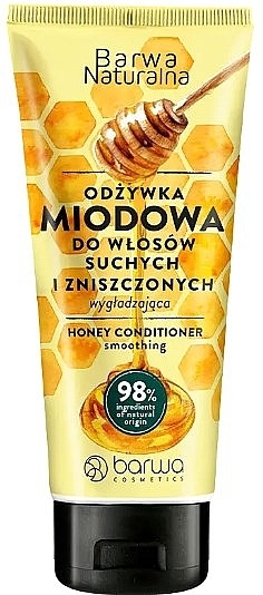 Smoothing Honey Conditioner - Barwa Naturalna Honey Smoothing Conditioner  — photo N1