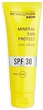 Fragrances, Perfumes, Cosmetics Lightweight Mineral Sunscreen - Revolution Skin SPF 30 Mineral Sun Protect Face Cream