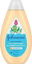 Fragrances, Perfumes, Cosmetics Kids Shower Gel & Bubble Bath - Johnson’s Baby Pure Protect