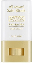 Fragrances, Perfumes, Cosmetics Sun Solution for Face - Missha All Around Safe Block Fresh Sun Stick