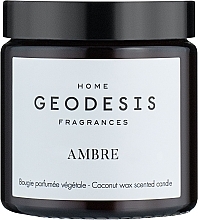 Fragrances, Perfumes, Cosmetics Geodesis Amber - Scented Candle