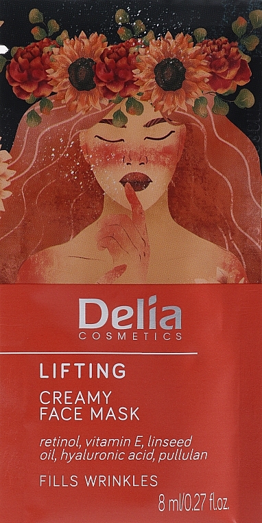 Lifting Creamy Face Mask - Delia Cosmetics Lifting Creamy Face Mask — photo N1