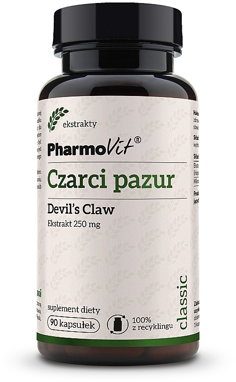 Dietary Supplement 'Devil's Claw' - Pharmovit Classic — photo N11
