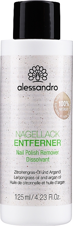 Nail Polish Remover - Alessandro Nail Polish Remower Dissolvant — photo N1