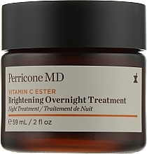 Fragrances, Perfumes, Cosmetics Brightening Night Cream - Perricone MD Vitamin C Ester Brightening Overnight Treatment