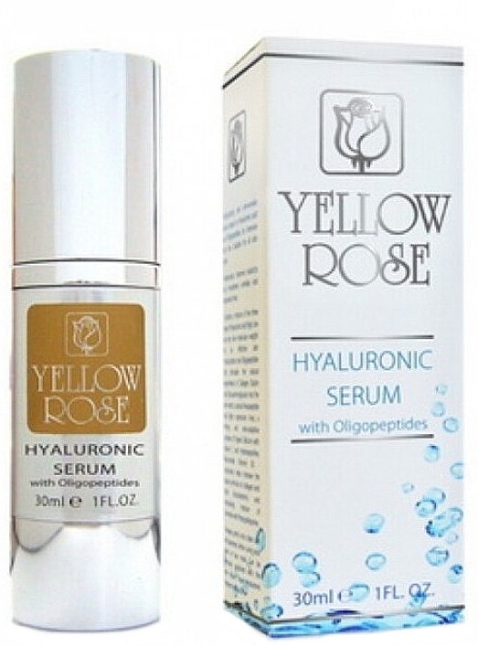 Hyaluronic Acid Serum - Yellow Rose Hyaluronic Serum With Oligopeptides — photo N4