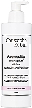 Fragrances, Perfumes, Cosmetics Rose Shampoo - Christophe Robin Delicate Volume Shampoo with Rose Extracts
