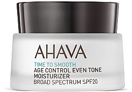 Fragrances, Perfumes, Cosmetics Rejuvenating & Moisturizing Even Skin Tone Cream SPF20 - Ahava Age Control Even Tone Moisturizer Broad