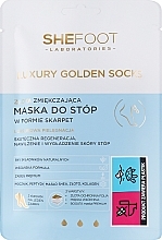 Fragrances, Perfumes, Cosmetics Softening Foot Mask Socks - SheFoot Luxury Golden Socks