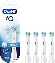 Electric Toothbrush Heads, white - Oral-B Braun iO Ultimate Clean — photo N2