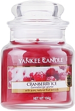 Fragrances, Perfumes, Cosmetics Scented Candle in Jar - Yankee Candle Cranberry Ice 