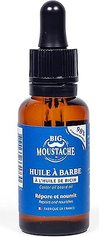 Beard Castor Oil - Big Mustache Beard Oil — photo N1