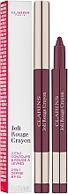 Matte Lip Pen - Clarins Joli Rouge Crayon — photo N4
