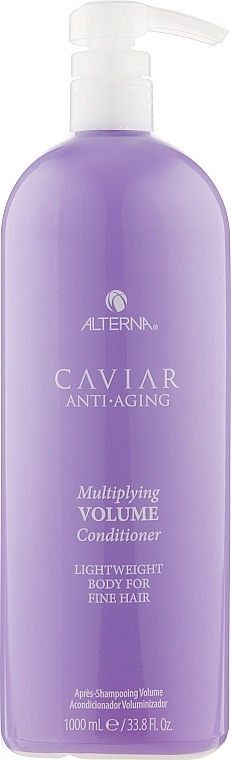 Black Caviar Volumizing Conditioner - Alterna Caviar Anti-Aging Multiplying Volume Conditioner — photo N5