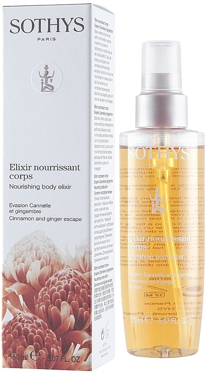 Rich Cinnamon & Ginger Body Elixir - Sothys Nourishing Body Elixir Cinnamon And Ginger Escape — photo N10