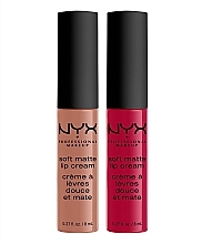 NYX Professional Makeup Soft Matte Lip Cream Duo Gift Set - Set — photo N2