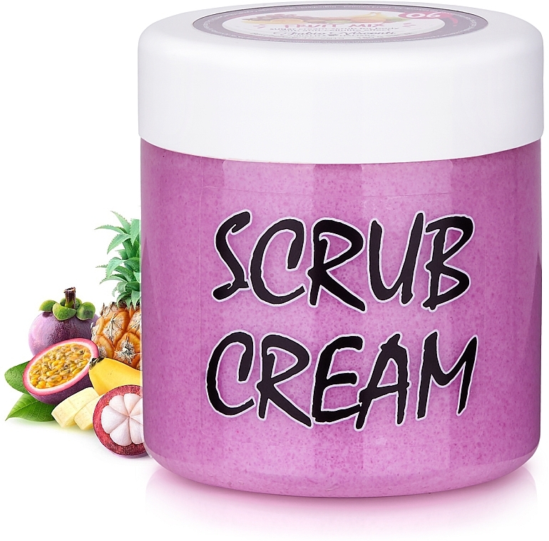 Sugar Body Scrub Cream "Fruits" - Fabio Visconti — photo N1