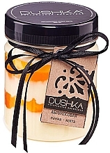 Fragrances, Perfumes, Cosmetics Body Cream "Apricot Panna Cotta" - Dushka