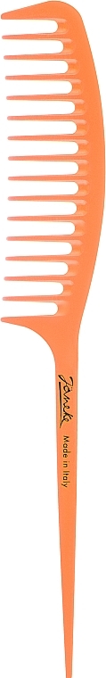 Comb with Handle, orange - Janeke Fashion Supercomb — photo N1